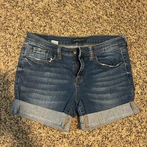 Aeropostale Dark Blue Jean Shorts